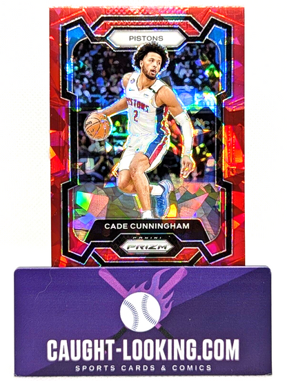 Cade Cunningham - 2023-24 Panini Prizm Basketball Red #11 Detroit Piston
