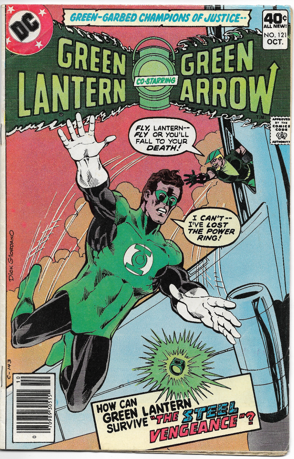 Green Lantern #121 - 1979 DC Comics Green Arrow