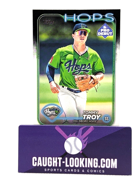2024 Topps Pro Debut #PD-166 Tommy Troy Pre-Rookie Card