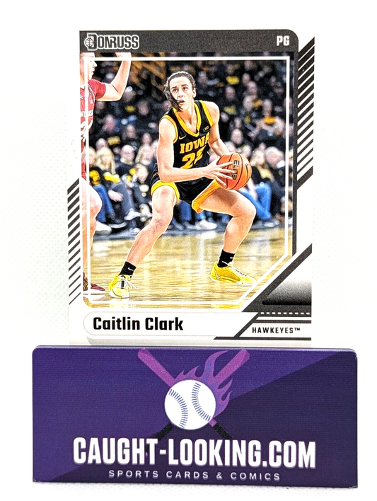 2024 Panini Caitlin Clark Collection - Base Donruss Panini #6 Caitlin Clark RC