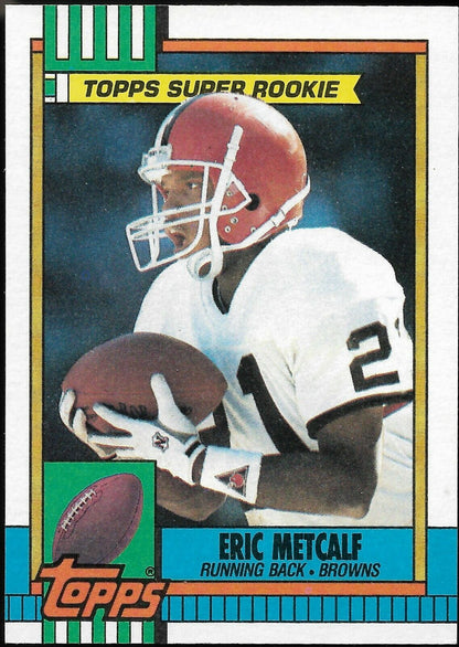Eric Metcalf #157 - 1990 Topps NFL Cleveland Browns