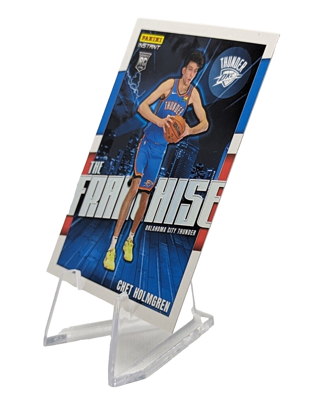 2022-23 Panini Instant Chet Holmgren The Franchise Rookie #F21 Thunder /1436