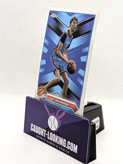 2024 Topps Chrome Basketball #196 Chet Holmgren Silver Refractor