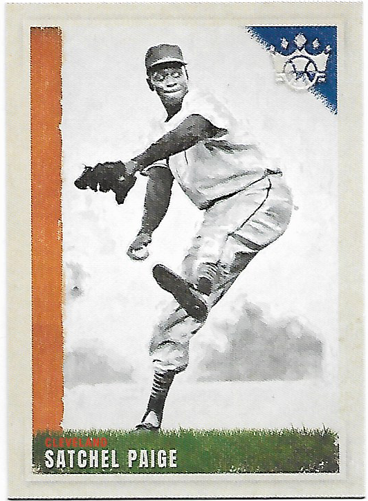 Satchel Paige #10 2022 Panini Diamond Kings Indians - Browns - A's