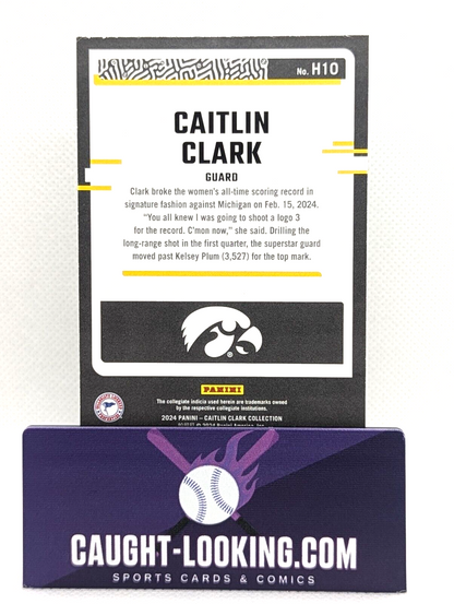 2024 Panini Caitlin Clark Collection - Highlights #H10 Caitlin Clark (RC)