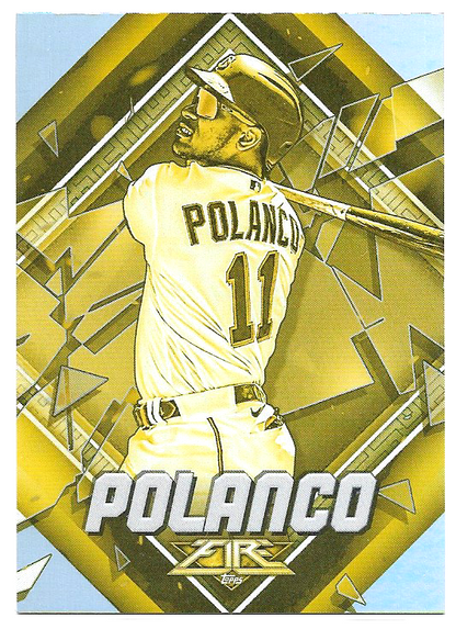 Jorge Polanco [Gold Minted] #162 2022 Topps Fire Minnesota Twins