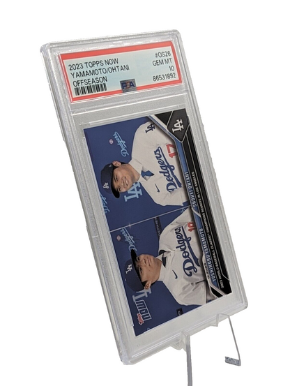 Yoshinobu Yamamoto / Shohei Ohtani 2023 Topps NOW Offseason #OS26 PSA 9