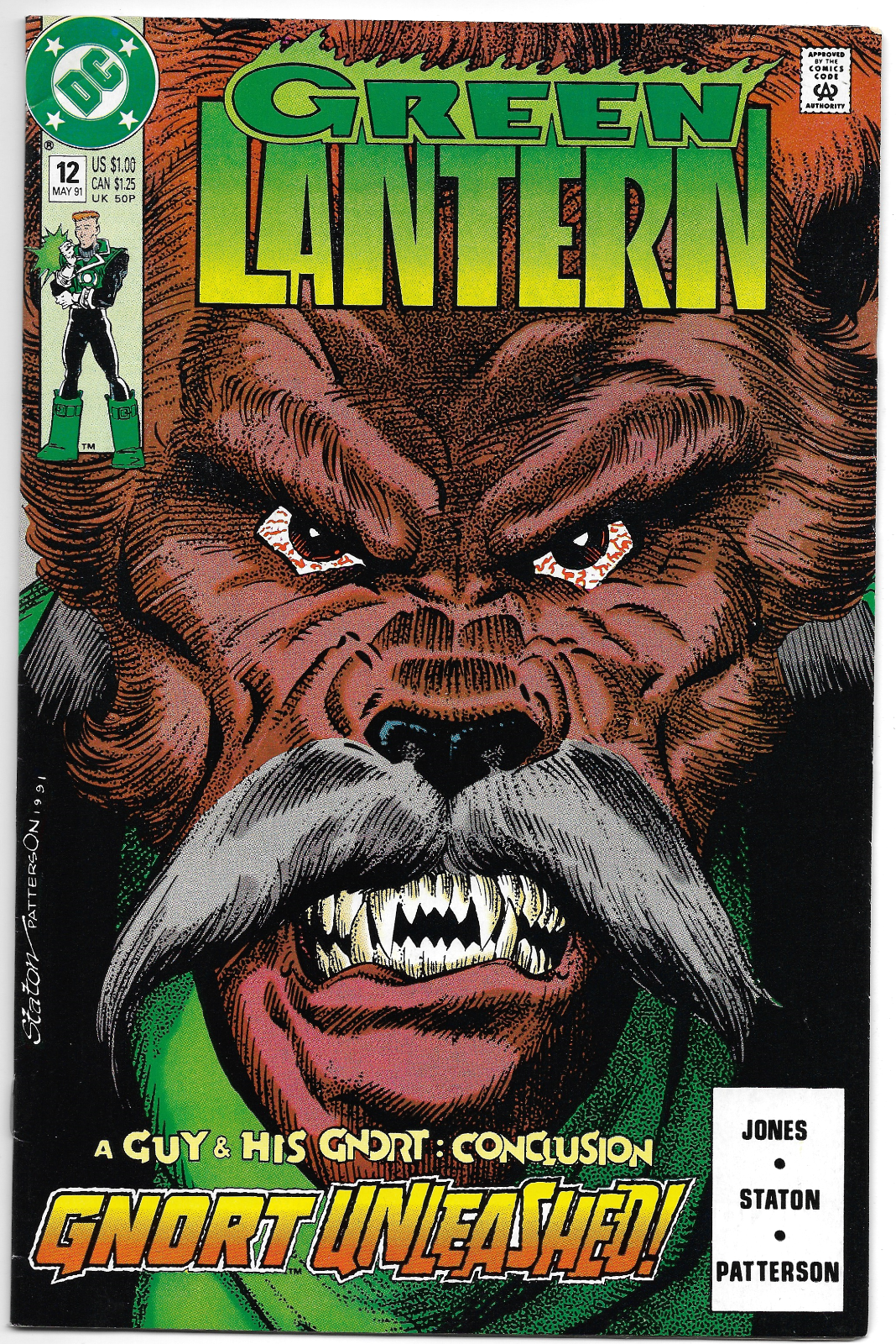 Green Lantern #12 - 1991 DC Comics Direct Edition