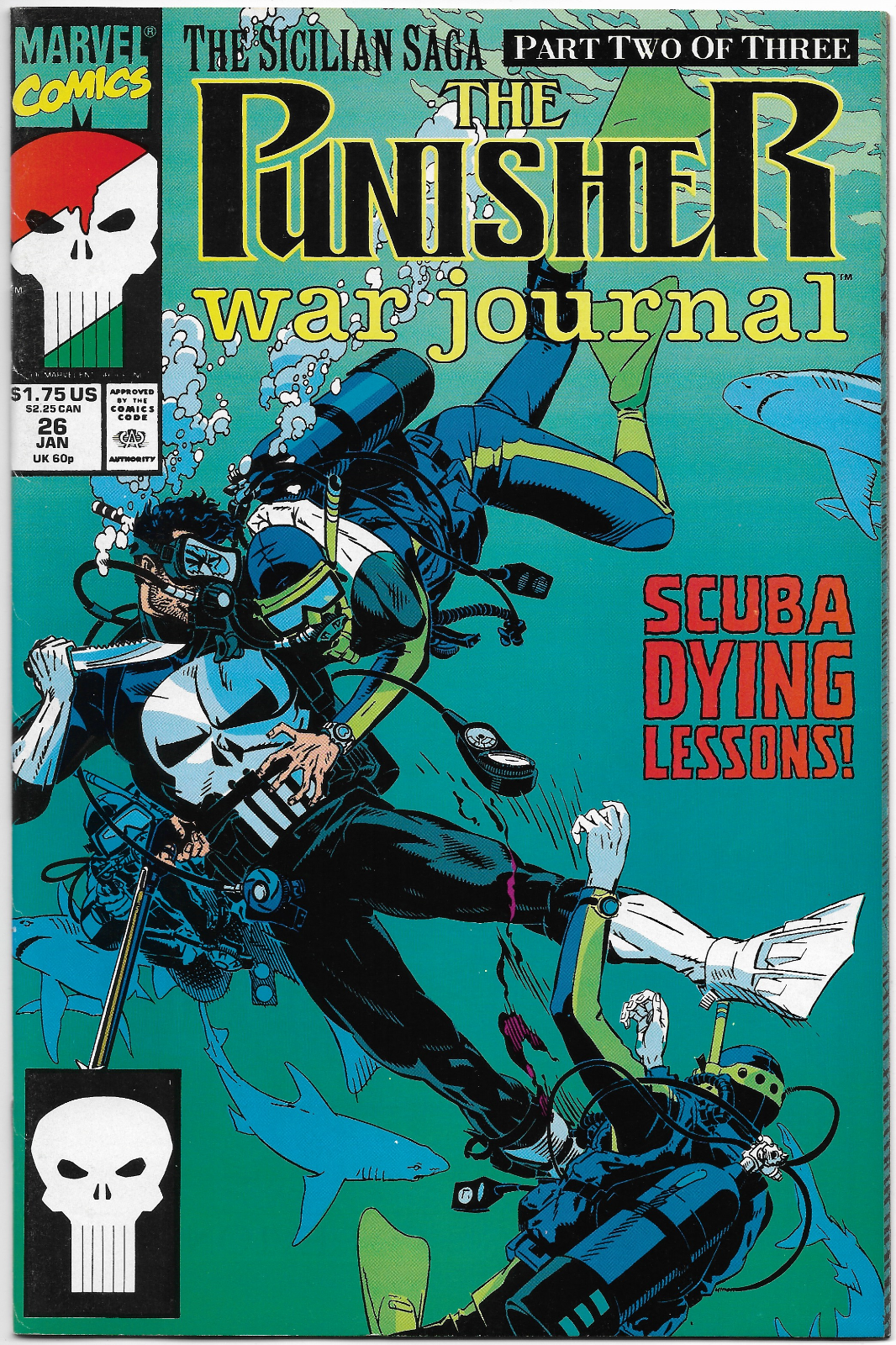 Punisher War Journal #26 - 1991 Marvel Comics