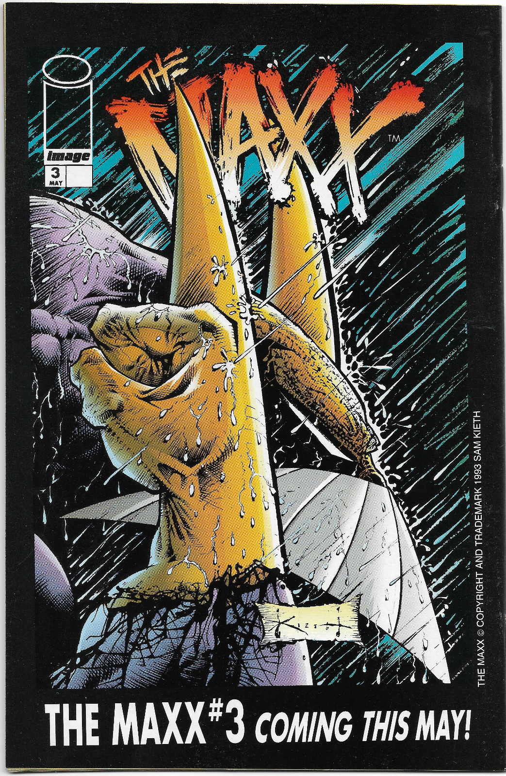 The Maxx #2 - 1993 Image Comic Book Sam Keith