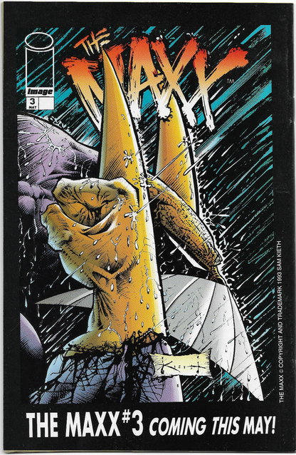 The Maxx #2 - 1993 Image Comic Book Sam Keith