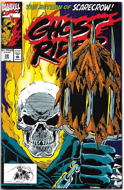 Ghost Rider #38 "BLOOD Obligations" 1993 Marvel Comics