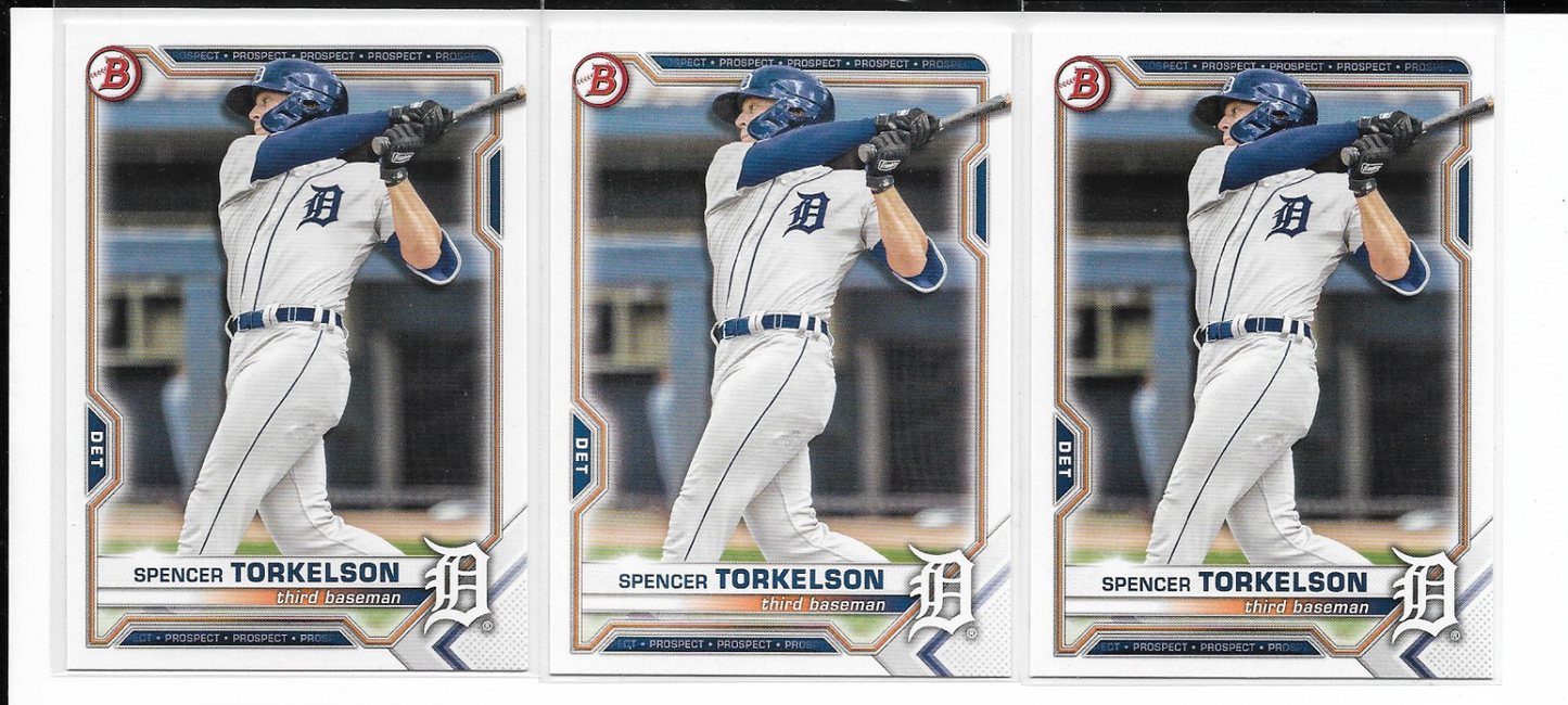 Spencer Torkelson BD20 - 2021 Bowman Draft Paper (3)