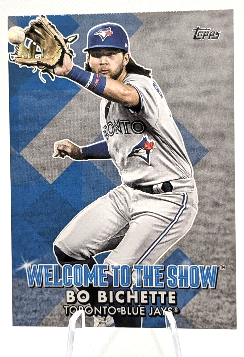 Bo Bichette #WTTS-43 2022 Topps Series 1 Welcome To The Show Toronto Blue Jays