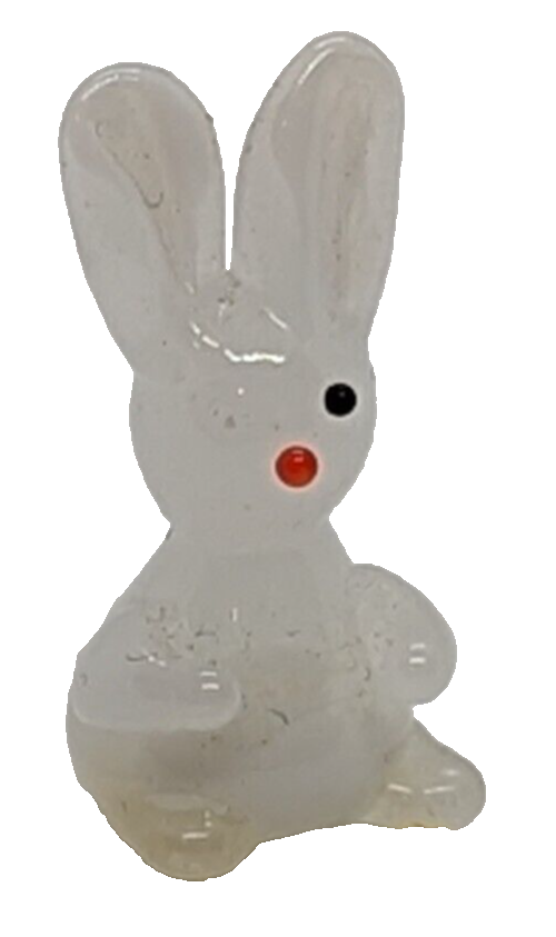 Ganz World Miniature Mini Glass Collectible Figurine Rabbit