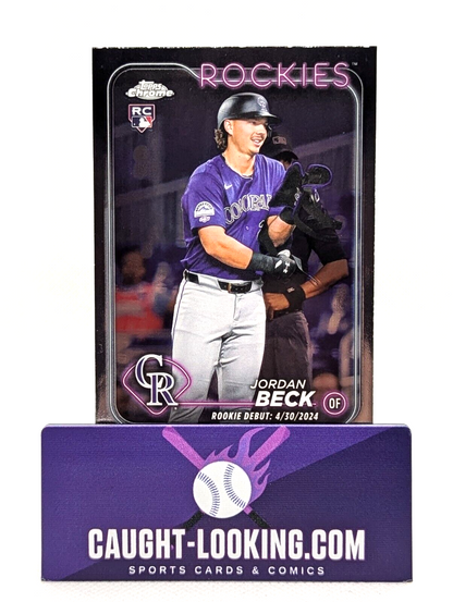 Jordan Beck - 2024 Topps Chrome Update Series #USC133 RC Rockies
