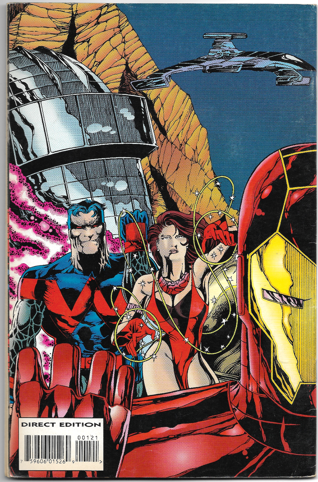 Force Works #1 - 1984 Marvel Comics - Pop-Up Cover