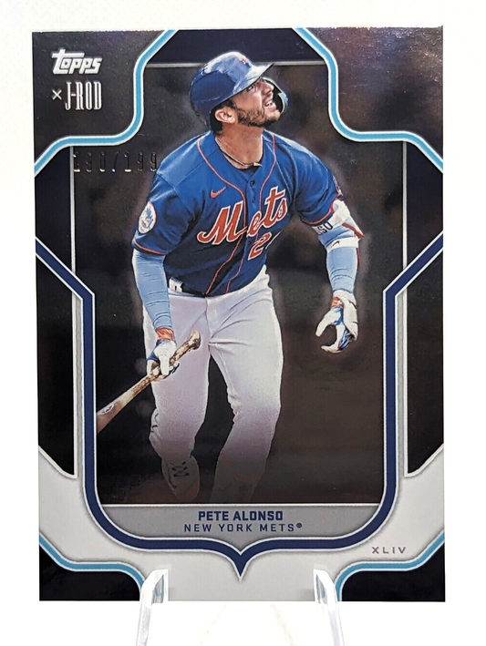 Pete Alonso #64 - Silver /199 - 2023 Topps x J-Rod Show Out Collection