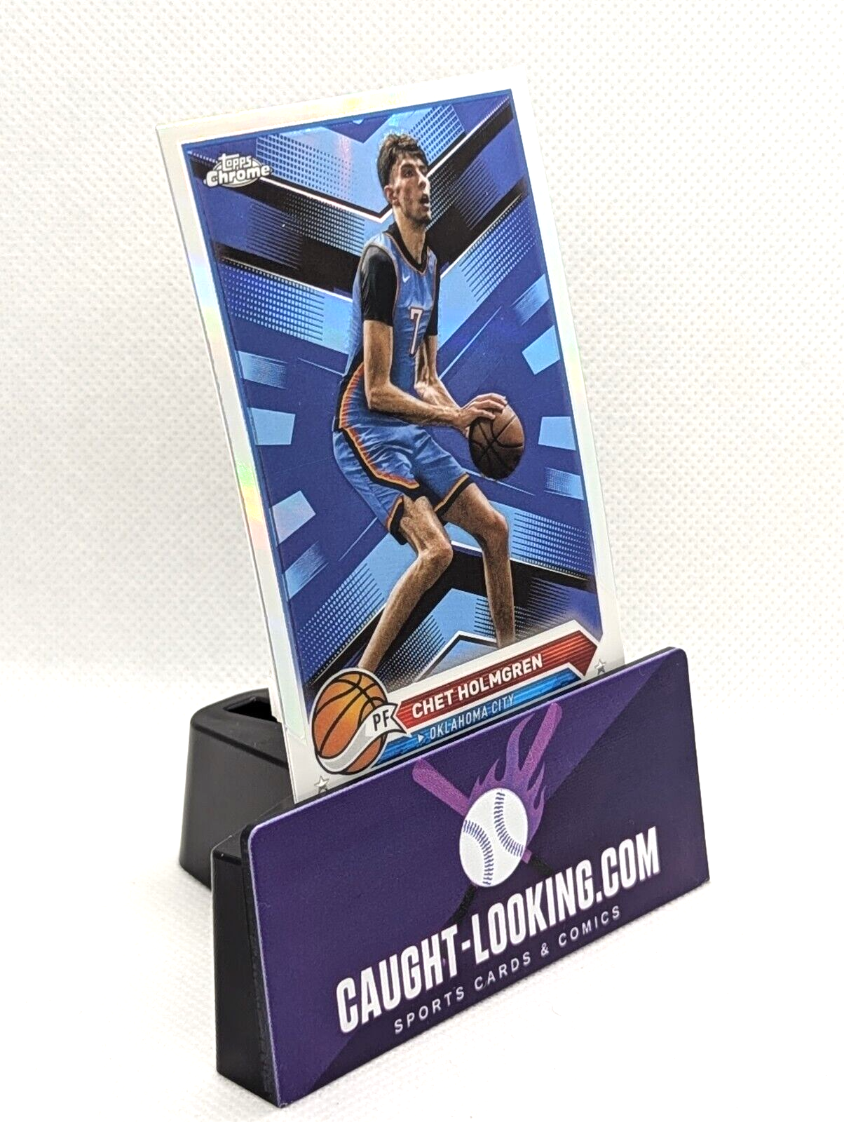 2024 Topps Chrome Basketball #196 Chet Holmgren Silver Refractor