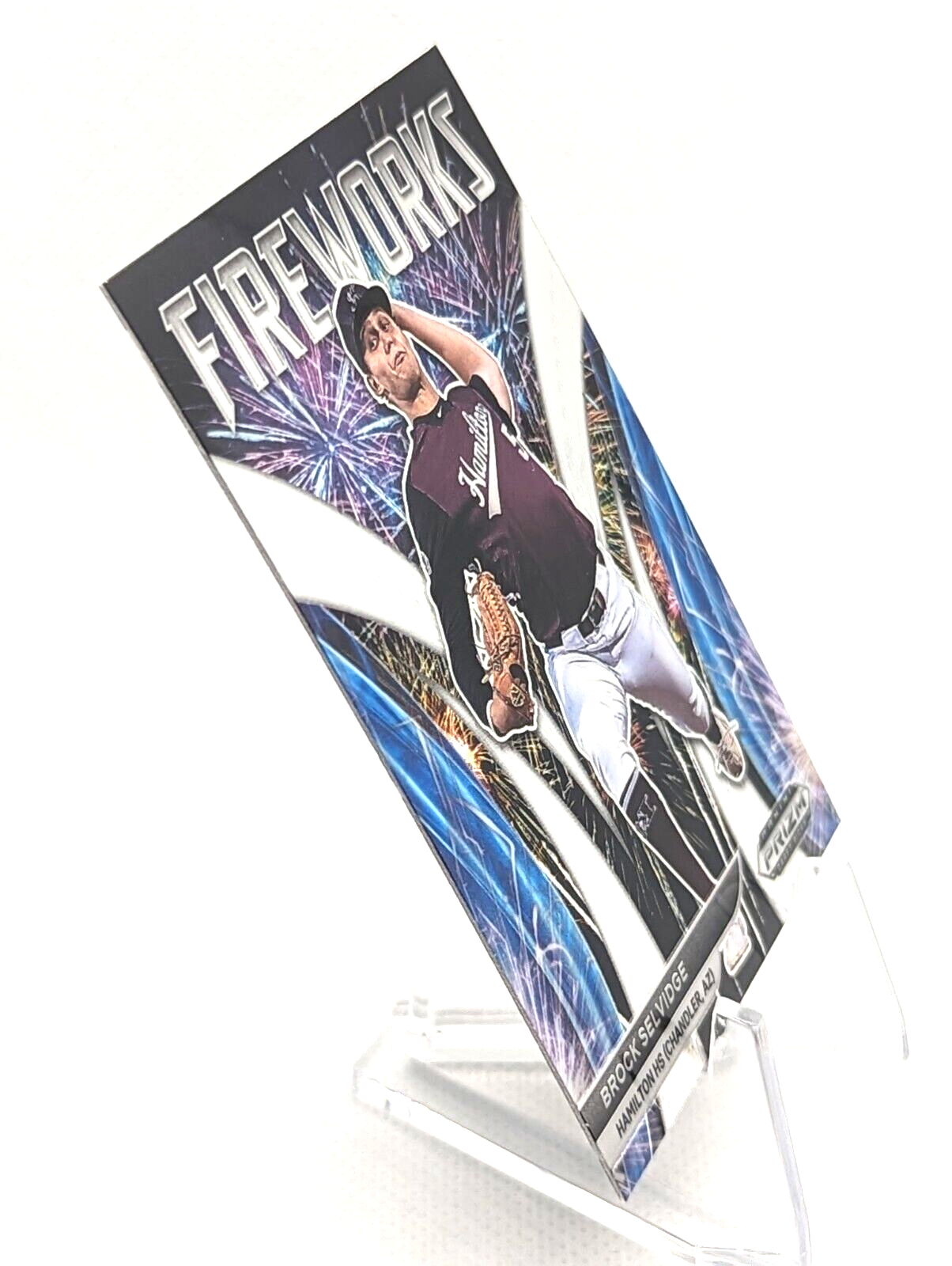 Brock Selvidge #F-BS 2021 Panini Prizm Draft Picks Yankees Prospect