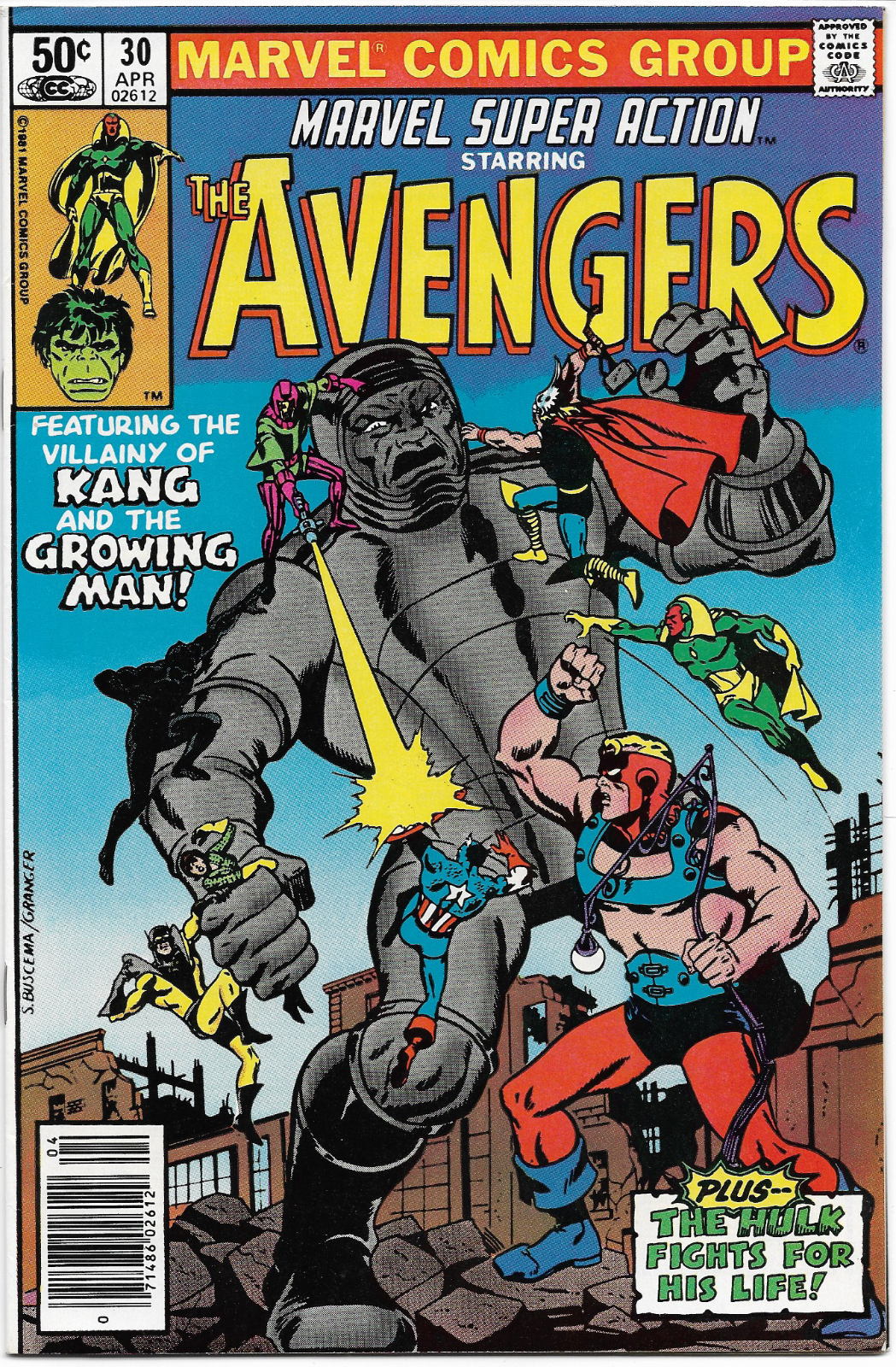 Marvel Super Action #30 "Let the Game Begin" 1981 Marvel Comics