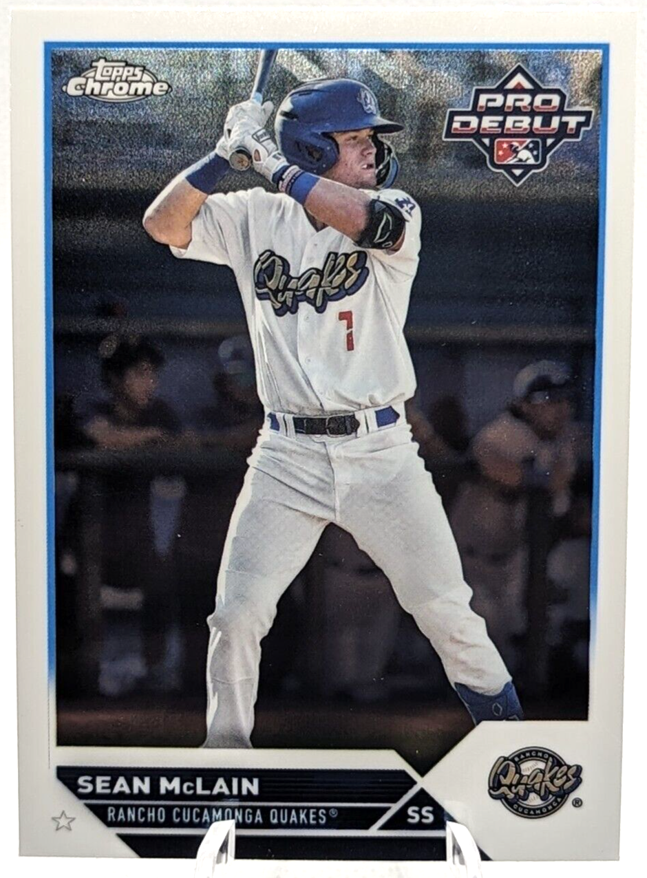 Sean McLain - 2023 Topps Pro Debut Chrome #PDC-42 Rancho Cucamonga Quakes