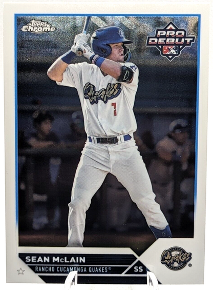 Sean McLain - 2023 Topps Pro Debut Chrome #PDC-42 Rancho Cucamonga Quakes