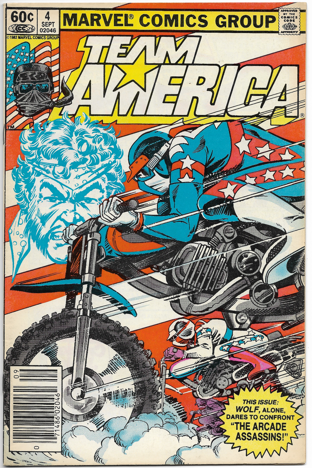Team America #4 - 1982 Marvel Comic Book