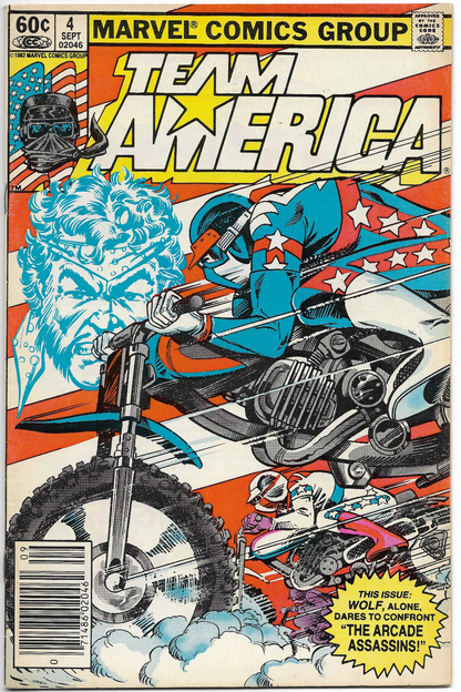 Team America #4 - 1982 Marvel Comic Book