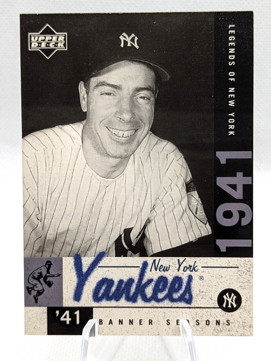 2001 Upper Deck Legends of New York - #142 Joe DiMaggio