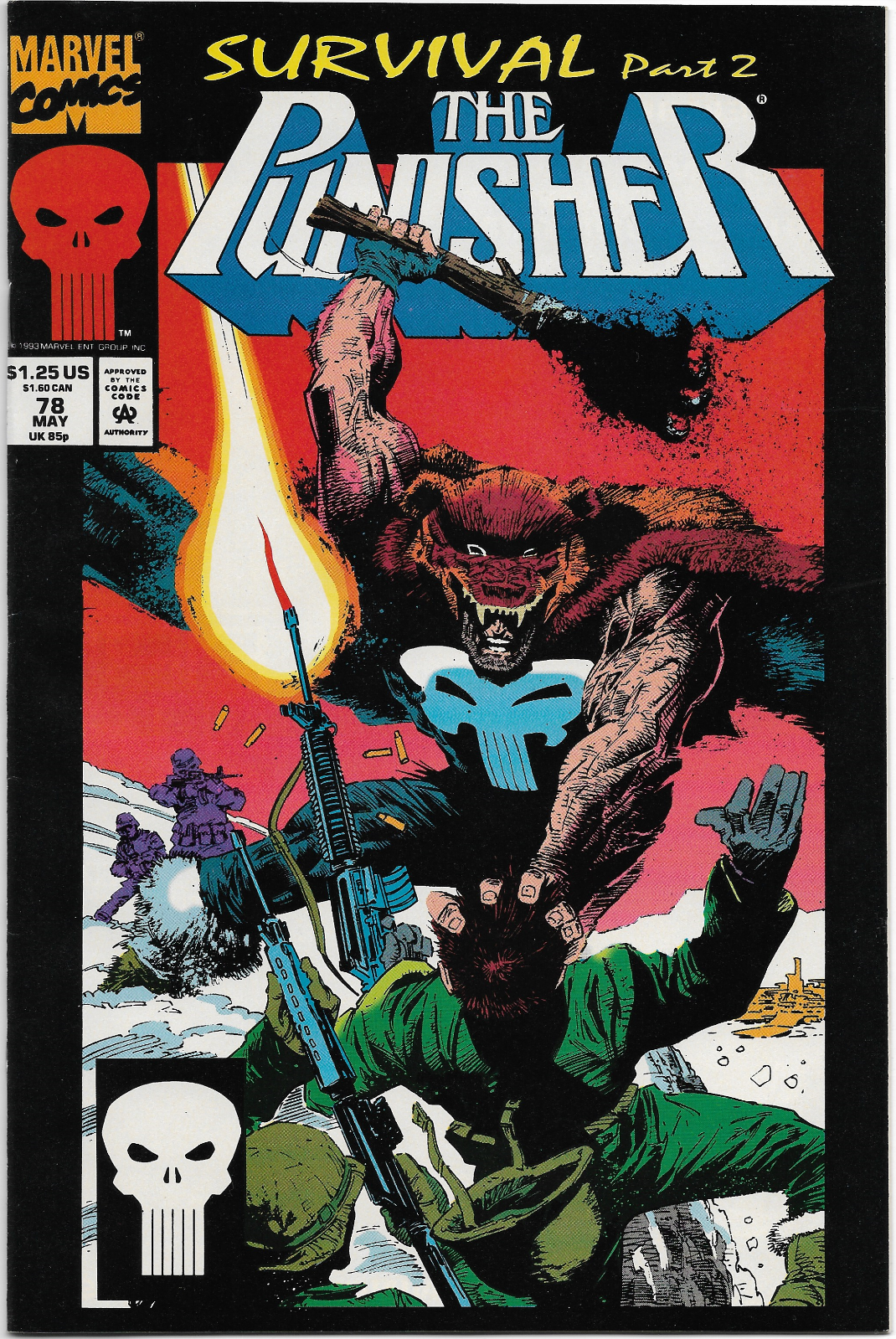 Punisher #78 - 1993 Marvel Comics