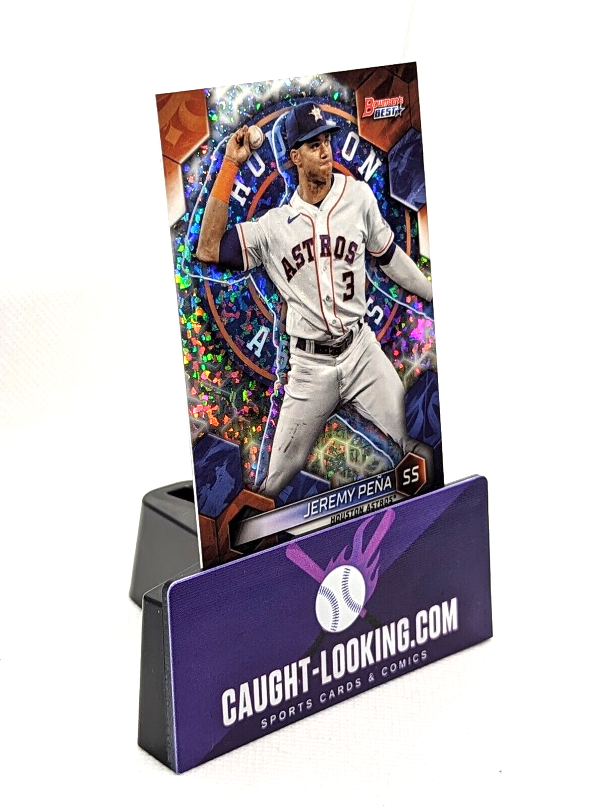 Jeremy Pena - 2023 Bowman's Best #48 Mini Diamond Refractor /299 Houston Astros