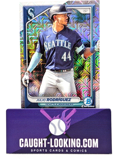 2024 Bowman Mega Box Mojo Refractor #90 Julio Rodriguez  -  Seattle Mariners