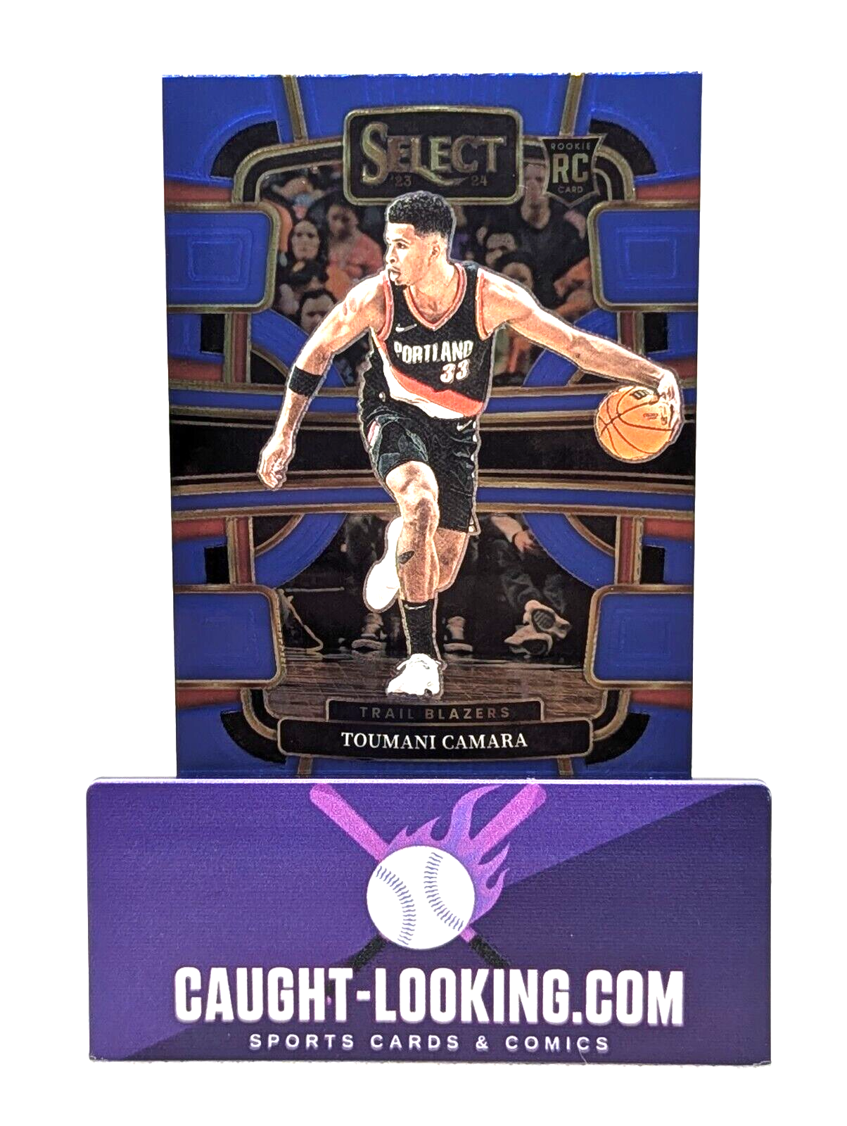 2023-24 Panini Select - Concourse Blue #81 Toumani Camara (RC)