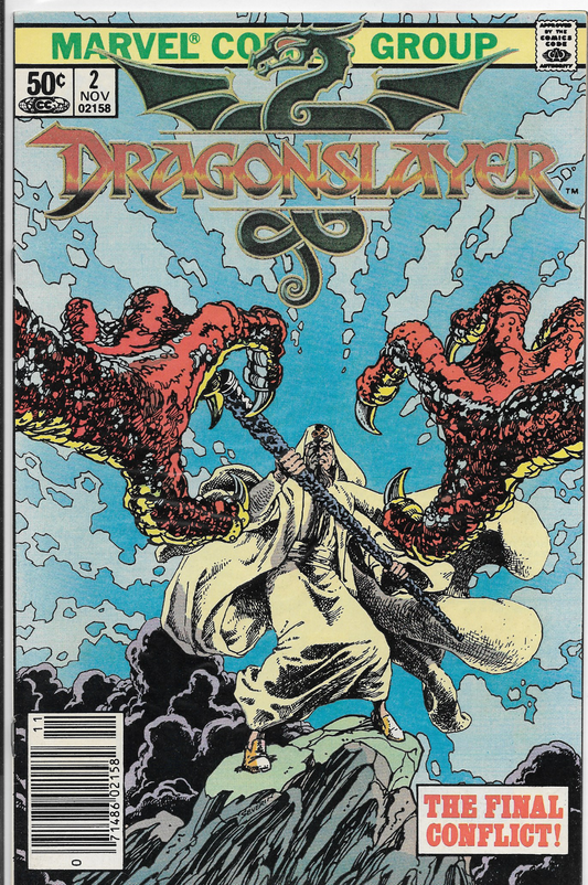 Dragonslayer #2 - "The Final Conflict" - 1981 Marvel Comic