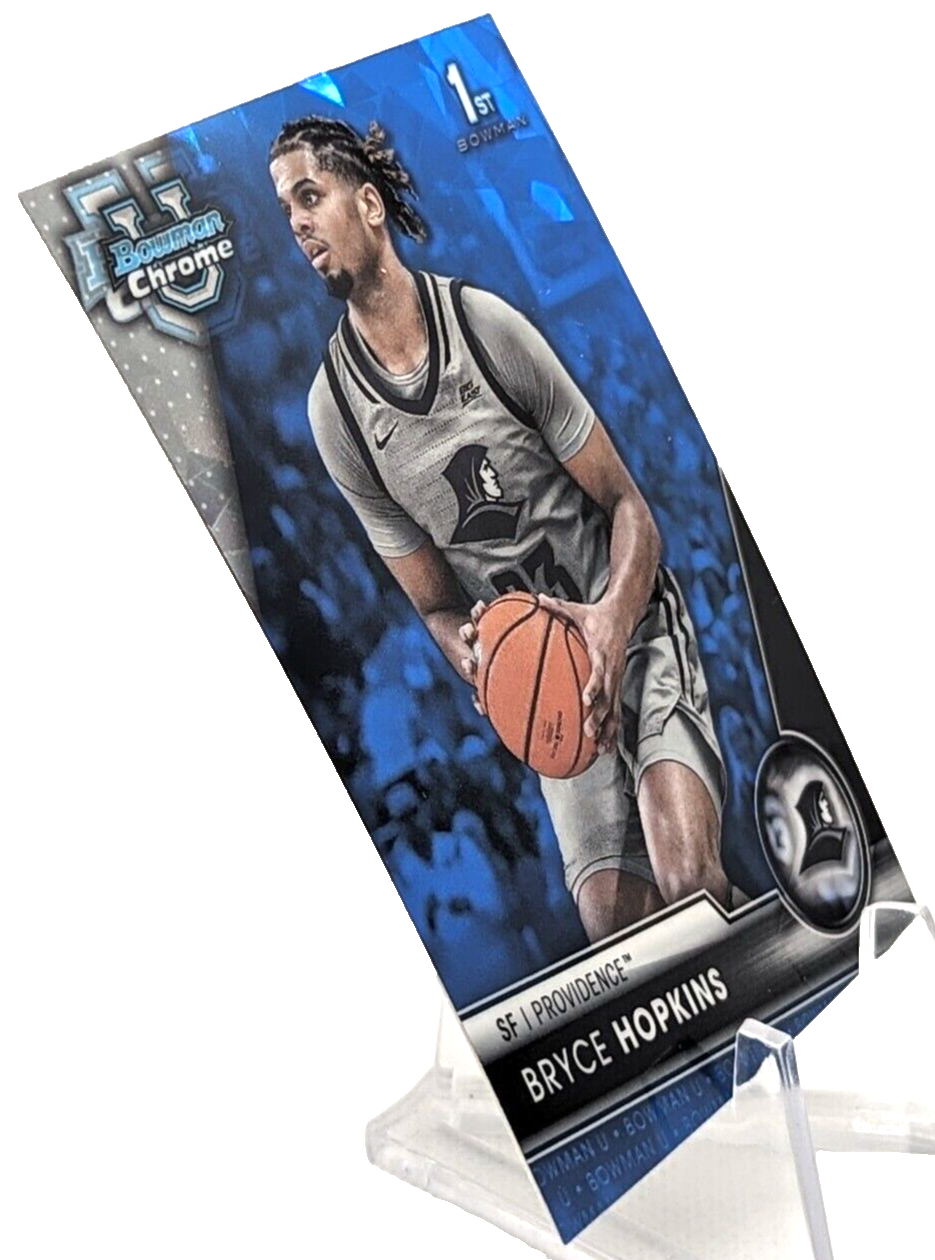 2023-24 Bowman Chrome U Sapphire Bryce Hopkins #70 1st Providence