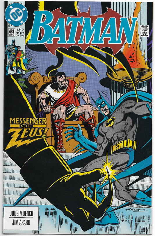 Batman #481 - 1992 DC Comics