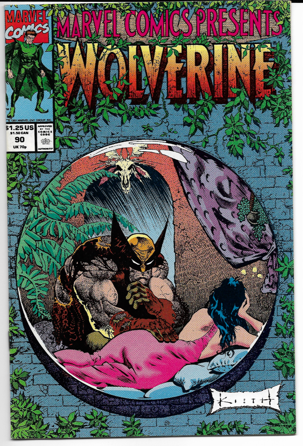 Marvel Comics Present #90 Wolverine | Ghost Rider | Cable 1991 Marvel Comics