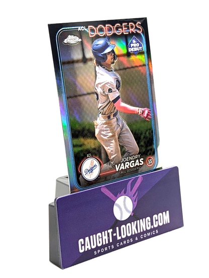 Joendry Vargas - 2024 Topps Pro Debut Chrome PDC-55 Dodgers