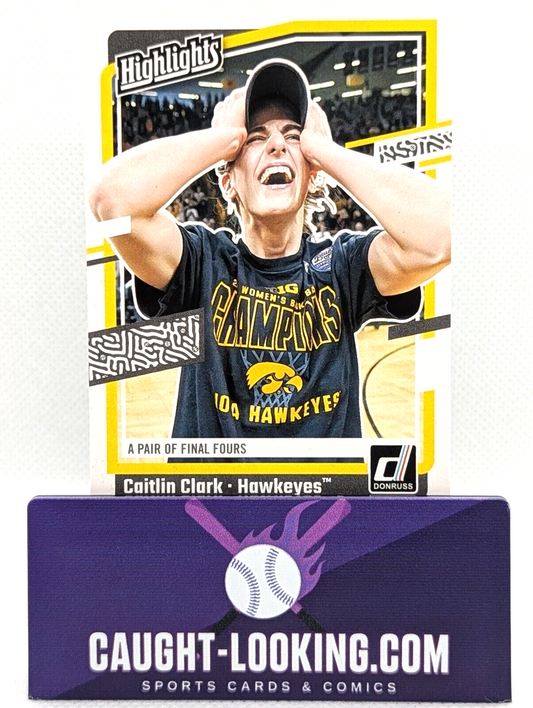 2024 Panini Caitlin Clark Collection - Highlights #H8 Caitlin Clark (RC)