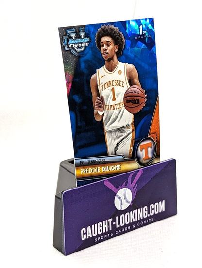 2023-24 Bowman Chrome U Sapphire Freddie Dilione #76 Tennessee