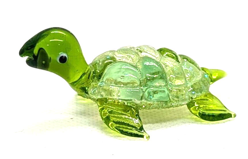 Ganz World Miniature Mini Glass Collectible Figurine Turtle