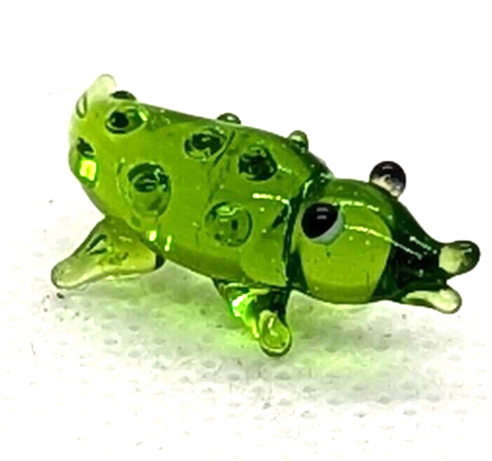 Ganz World Miniature Mini Glass Collectible Figurine Alligator