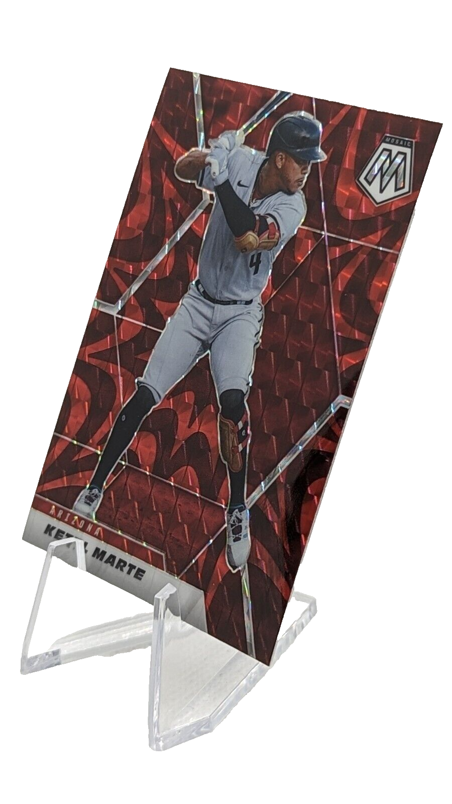 Ketel Marte [Red Mosaic] #65 2021 Panini Mosaic Arizona Diamondbacks