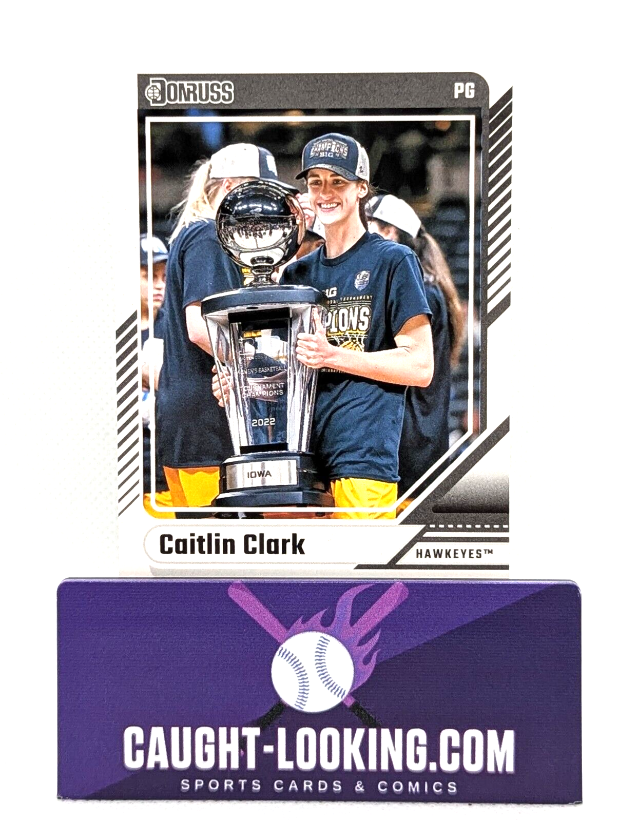 2024 Panini Caitlin Clark Collection - Base Donruss Panini #3 Caitlin Clark (RC)