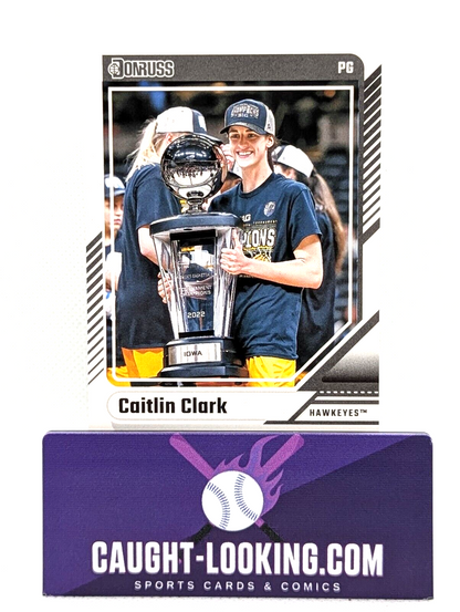 2024 Panini Caitlin Clark Collection - Base Donruss Panini #3 Caitlin Clark (RC)