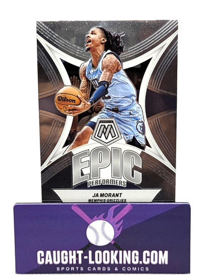 2023-24 Panini Mosaic Basketball Ja Morant Epic Performers #5 Memphis Grizzlies