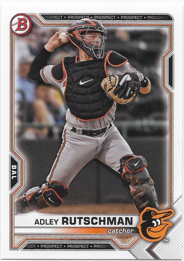 Adley Rutschman #BD-31 - 2021 Bowman Paper Baltimore Orioles