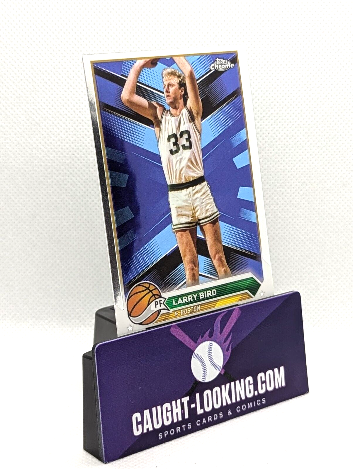 Larry Bird 2023-24 Topps Chrome Basketball #175 Boston Celtics