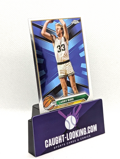 Larry Bird 2023-24 Topps Chrome Basketball #175 Boston Celtics
